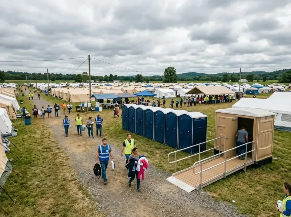 disaster-relief-camp-restrooms-010 — frequently asked questions, Dumpster & Portable Bathrooms Rental in Bella Vista, CA
